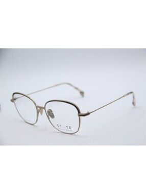 State Paulina Taupe Black Designer Authentic Eyeglasses 53-17-145